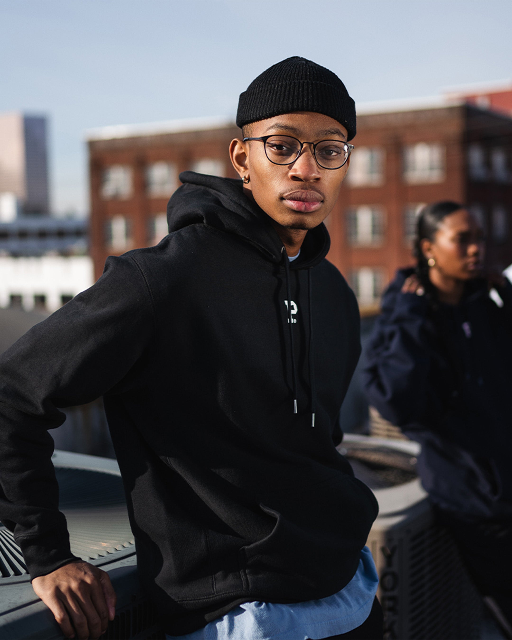 Portland Gear® Centerpiece Hoodie - Black