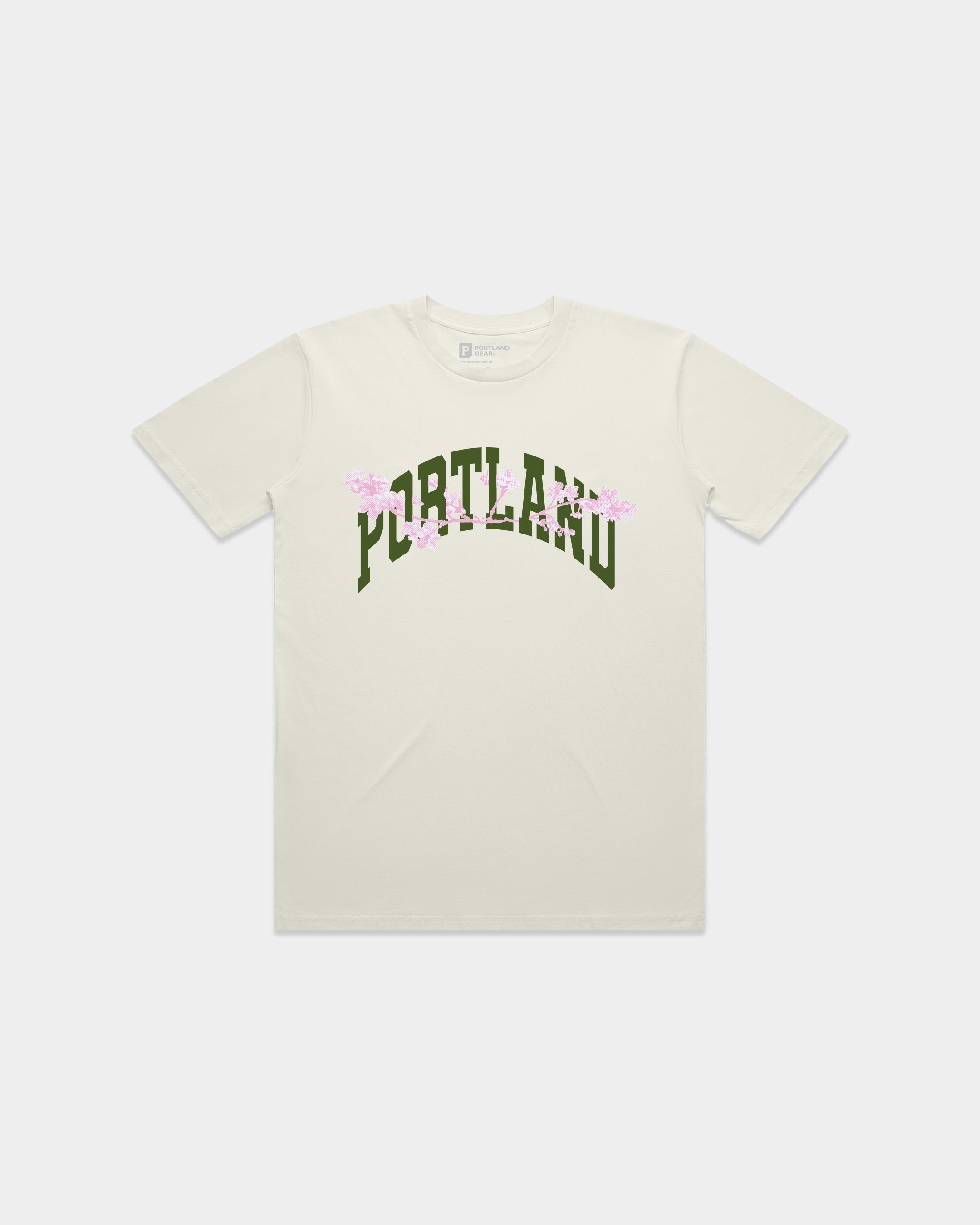 All-American Halftone Blossom Tee - Cream