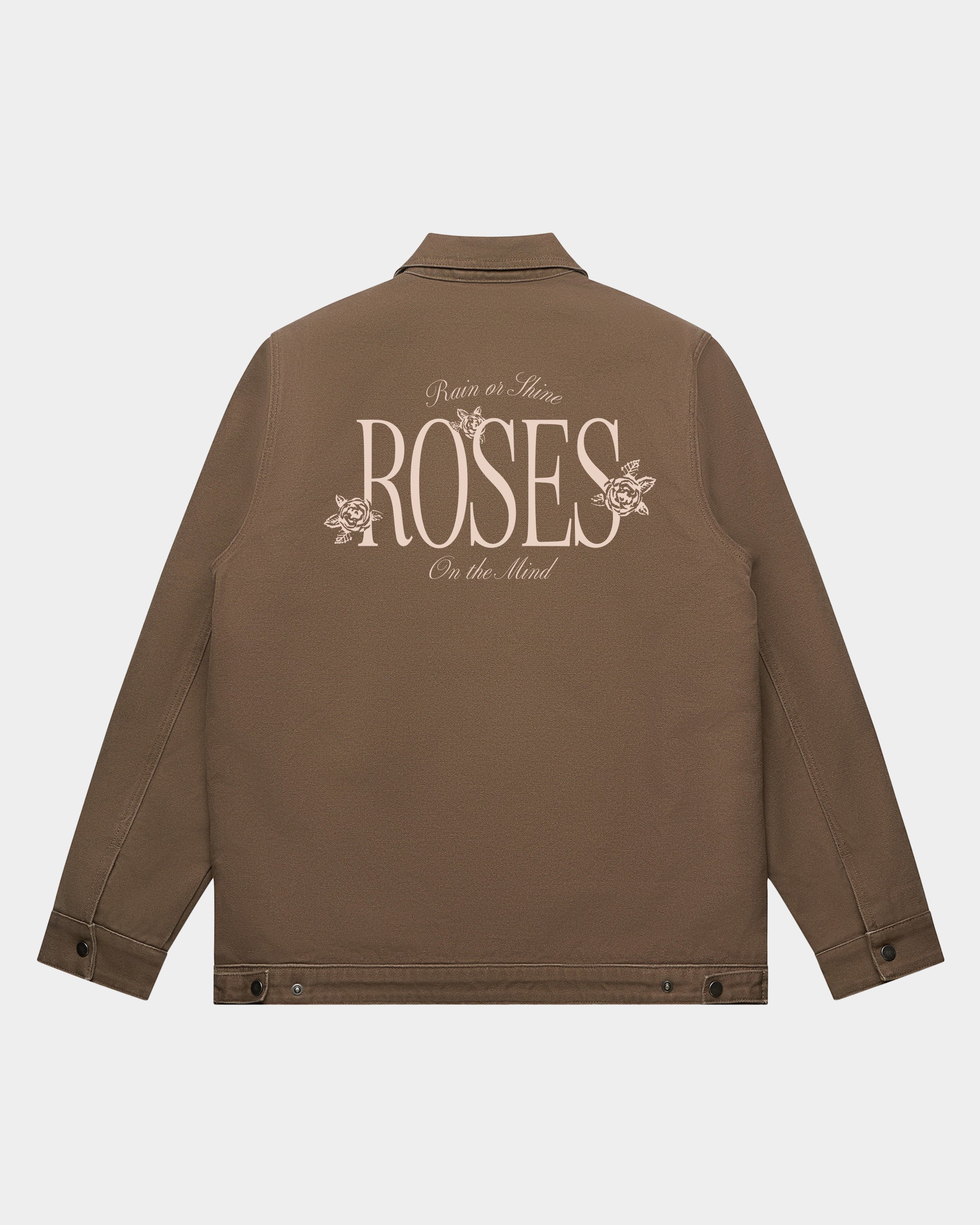 Canvas Roses on the Mind Jacket