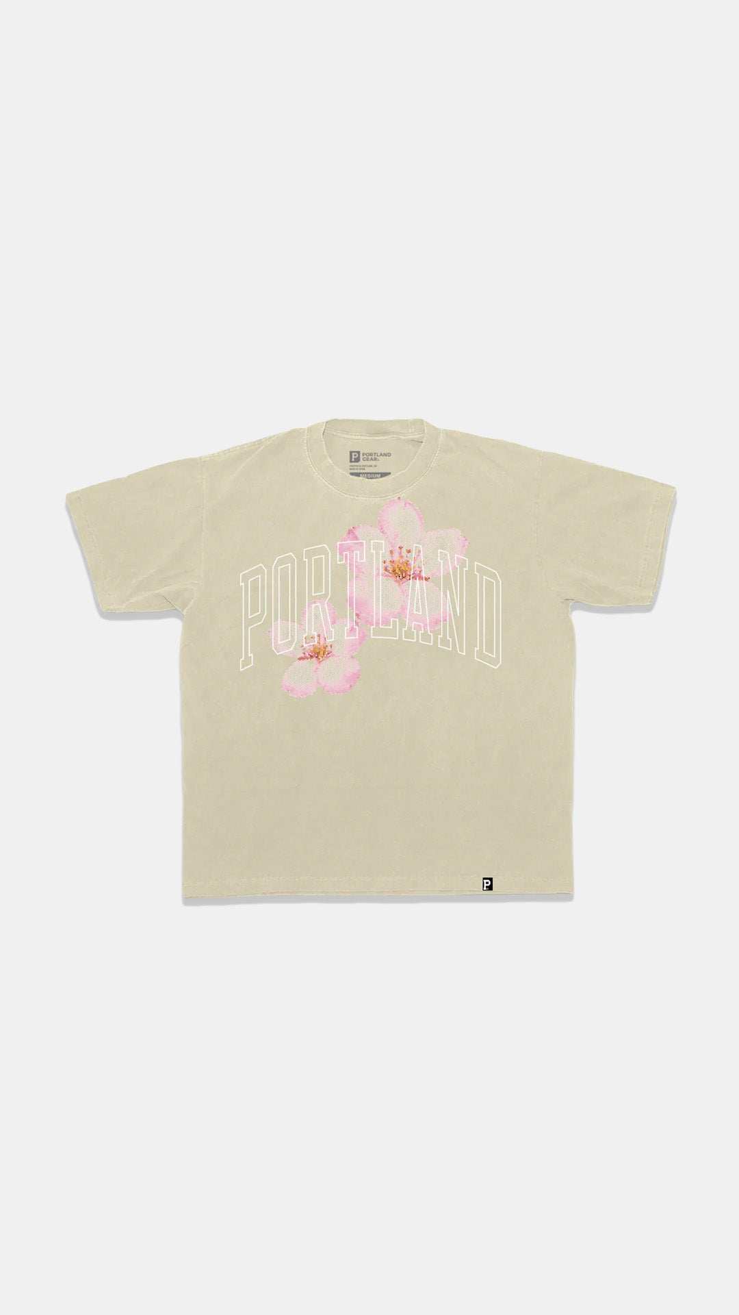 All-American "CB" Arch Tee - Mushroom