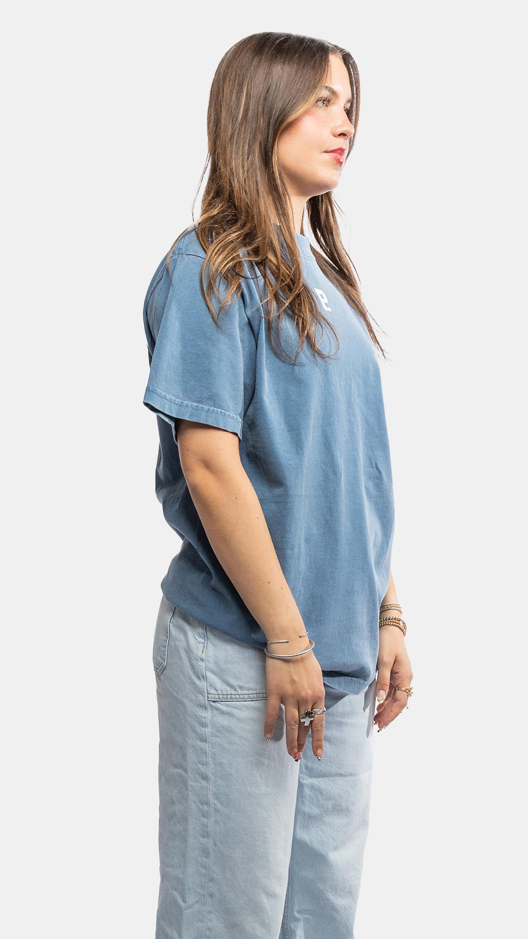 HeavyKnit Centerpiece Tee - Denim