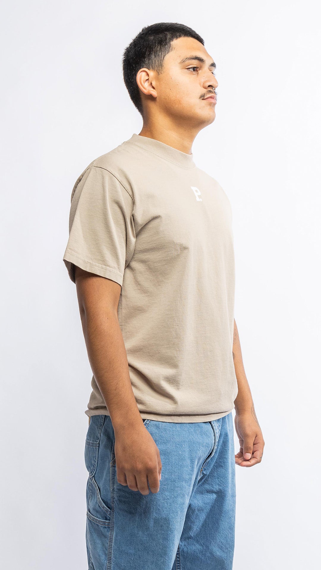 HeavyKnit Centerpiece Tee - Oatmeal