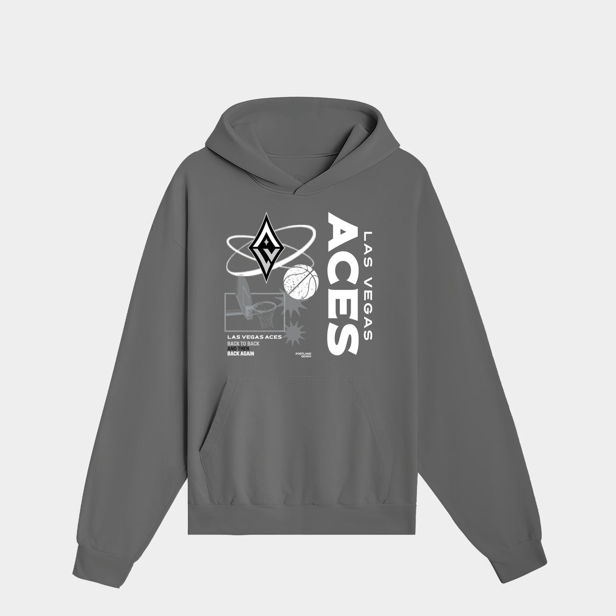 Portland Gear® x WNBA® Sueded Sueded Aces Graphic Hoodie