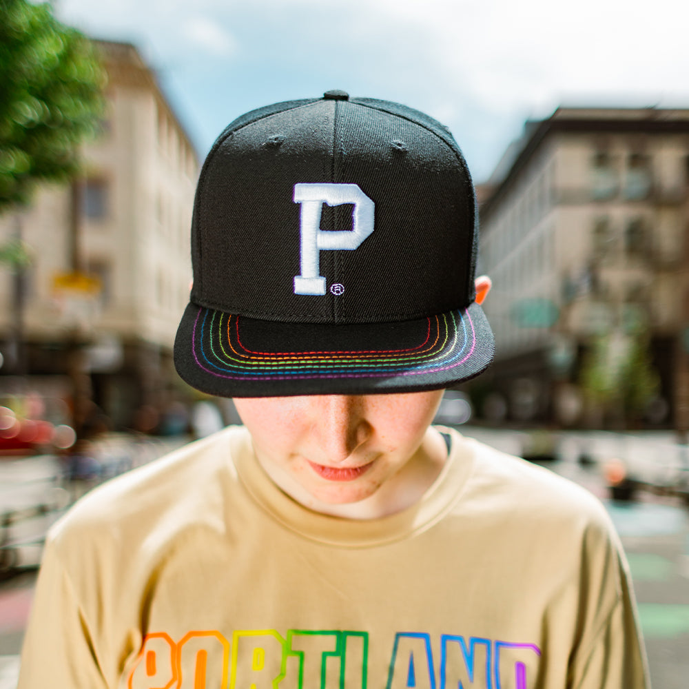 Pride Snapback "P" Cap